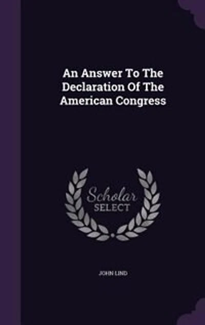 An Answer to the Declaration of American Congress
