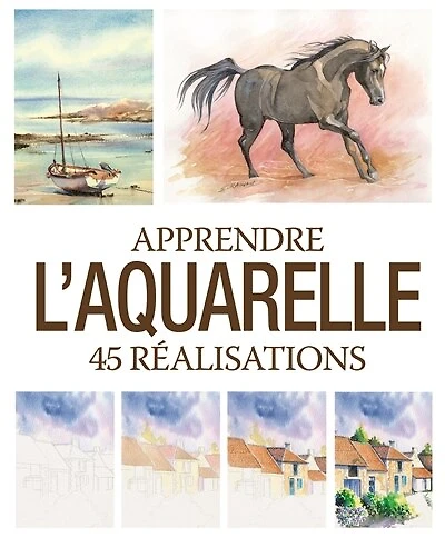 Apprendre l'aquarelle: 45 réalisations