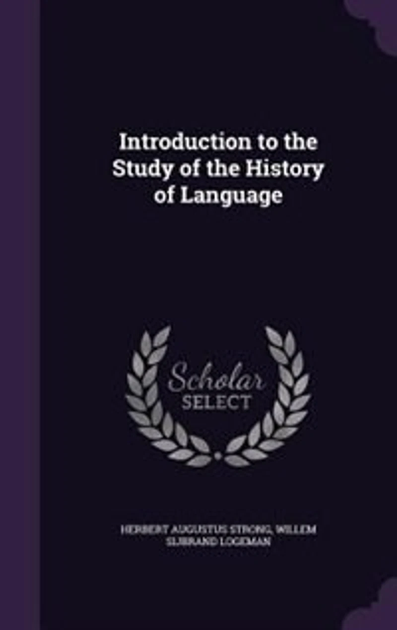 Introduction to the Study of the History of Language