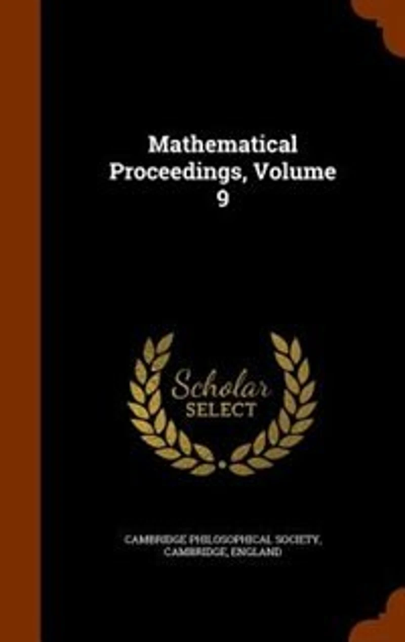 Mathematical Proceedings, Volume 9