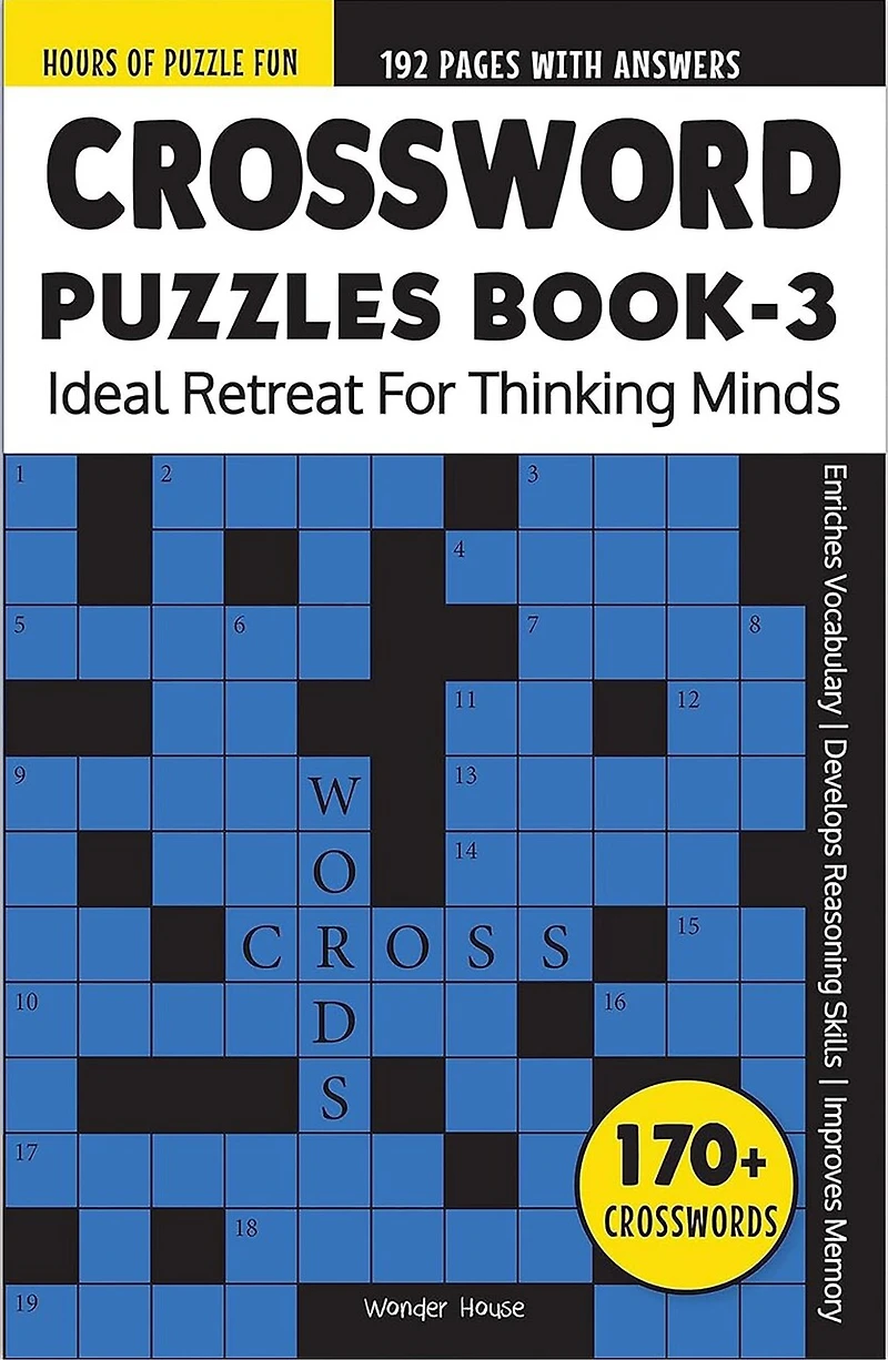 Crossword Puzzles Book 3 : Ideal Retreat For Thinking Minds