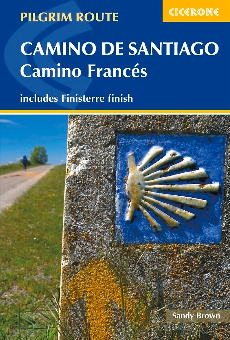 Camino De Santiago - Francés: Guide With Map Book
