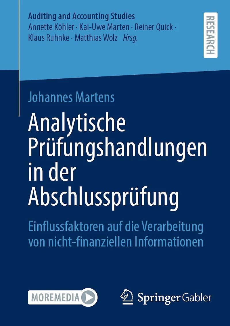 Analytische Prüfungshandlungen Der Abschlussprüfung: Einflussfaktoren Auf Die Verarbeitung Von Nicht-Finanziellen Informationen