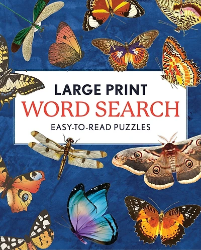 Large Print Word Search: Easy-to-Read Puzzles
