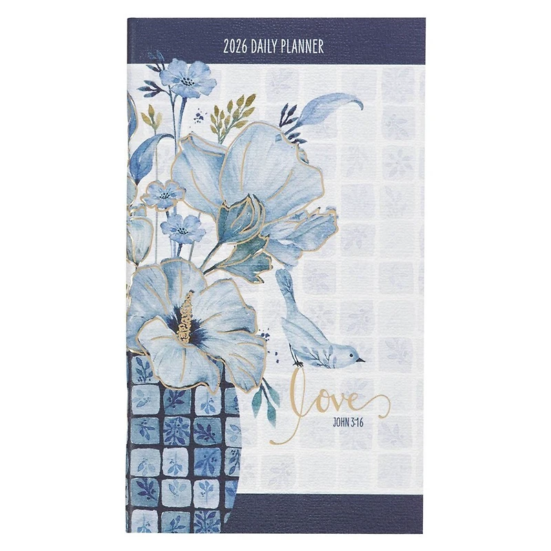 2026 Small Daily Planner Love John 3:16
