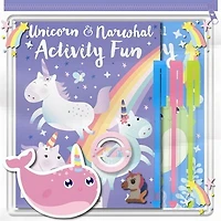 PENCIL CASE PACKS UNICORNS & NARWHALS