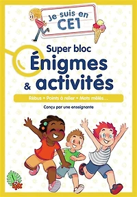 Je suis en CE1: super bloc énigmes & activités