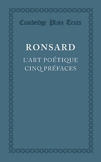 L'art poétique cinq prefaces