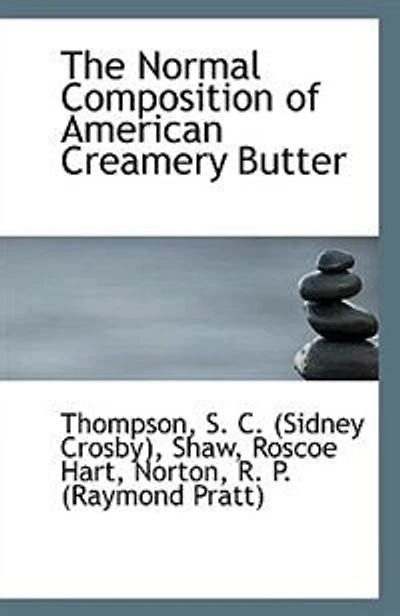 The Normal Composition of American Creamery Butter