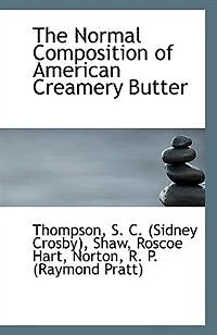 The Normal Composition of American Creamery Butter