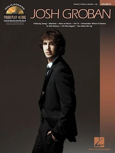 Josh Groban: Piano Play-Along Volume 81