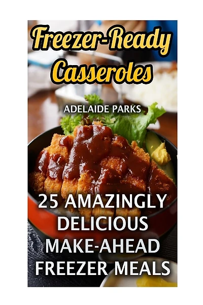 Freezer-Ready Casseroles: 25 Amazingly Delicious Make-Ahead Freezer Meals