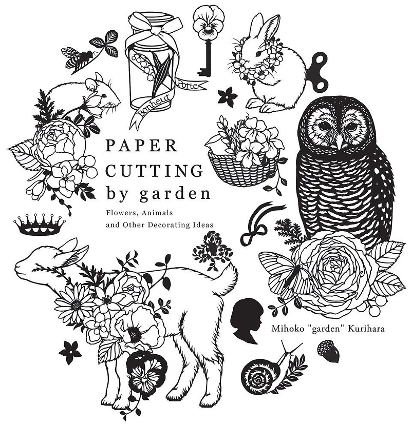 Paper Cutting By Garden: Flowers, Animals And Other Decorating Ideas