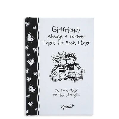 Girlfriends Always & Forever There for Each Other by Marci & the Children of the Inner Light, a Heartwarming Friendship Gift Book from Blue Mountain Arts: In Each Other We Find Strength