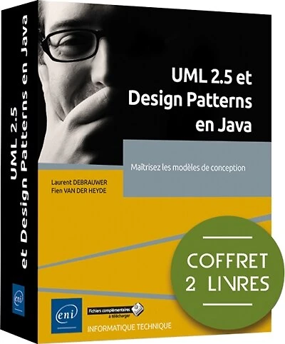 UML 2.5 et Design patterns en Java : maîtrisez les modèles de conception : coffret 2 livres: maîtrisez les modèles de conception