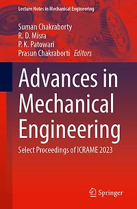 Advances Mechanical Engineering: Select Proceedings of ICRAME 2023, Volume 1