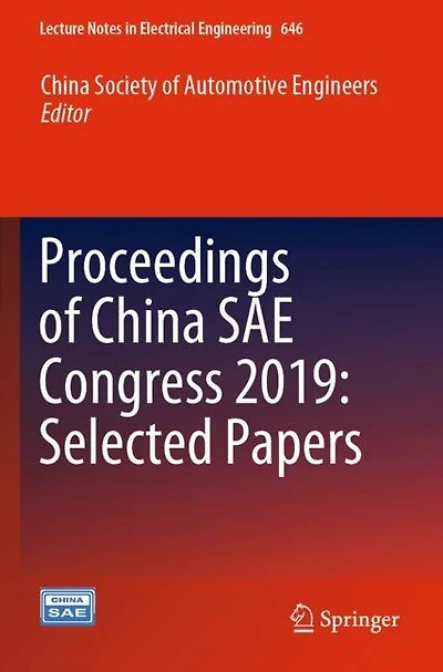 Proceedings of China SAE Congress 2019: Selected Papers