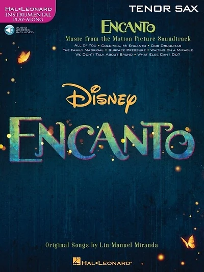 Encanto For Tenor Sax: Instrumental Play-along