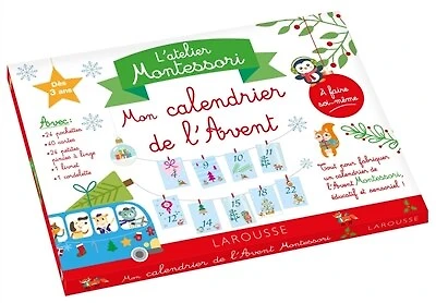 L'ATELIER MONTESSORI MON CALENDRIER DE L'AVENT