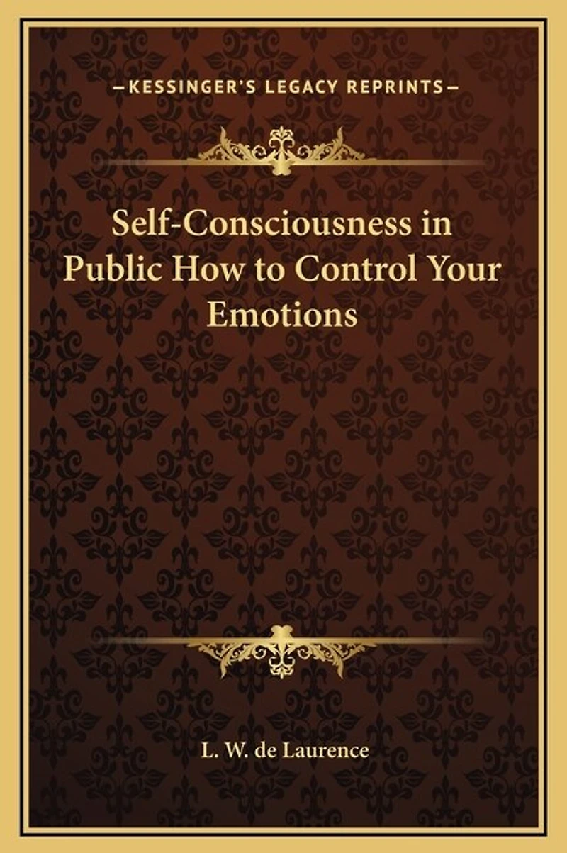 Self-Consciousness in Public How to Control Your Emotions