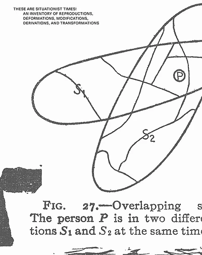 These Are Situationist Times!: An Inventory Of Reproductions, Deformations, Modifications, Derivations, And Transformations
