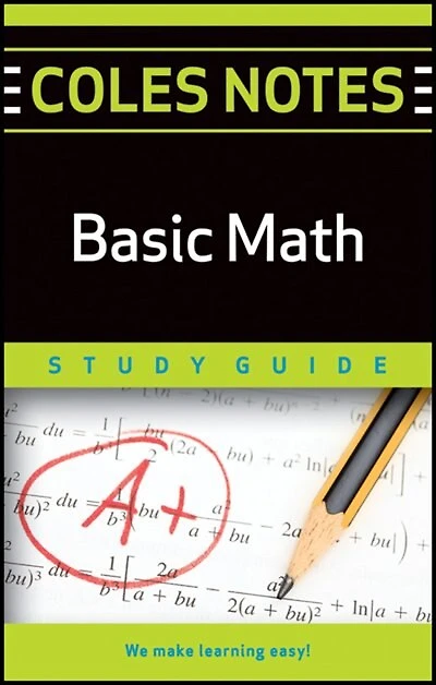 Coles Notes Study Guides  Basic Math