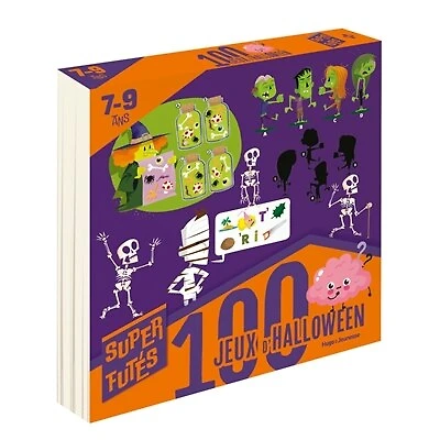 100 jeux d'Halloween: 7-9 ans