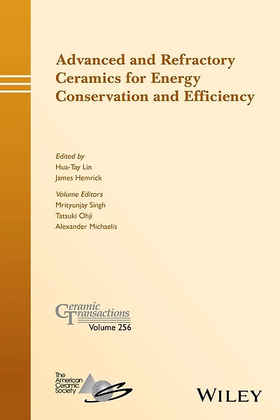 Advanced and Refractory Ceramics for Energy Conservation Efficiency