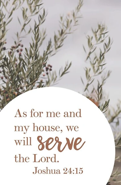 As For Me and My House Bulletin (Pkg 100) General Worship