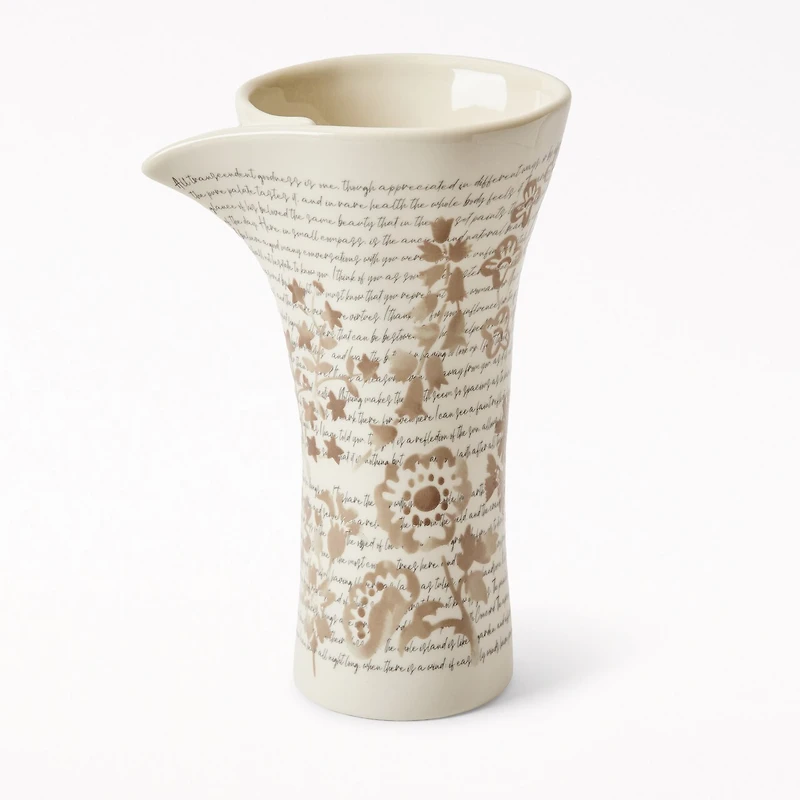 Ceramic Rolled Vase