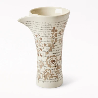 Ceramic Rolled Vase