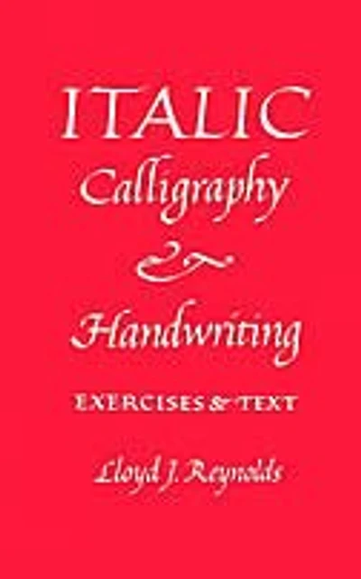 Italic Calligraphy And Handwriting Exercises And Text