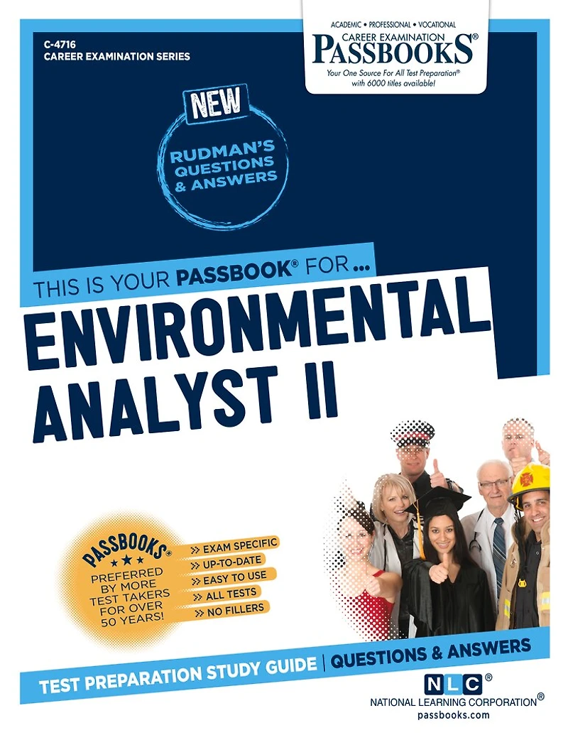 Environmental Analyst II (C-4716): Passbooks Study Guide