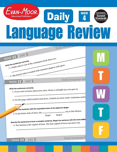 Daily Language Review Grade Te