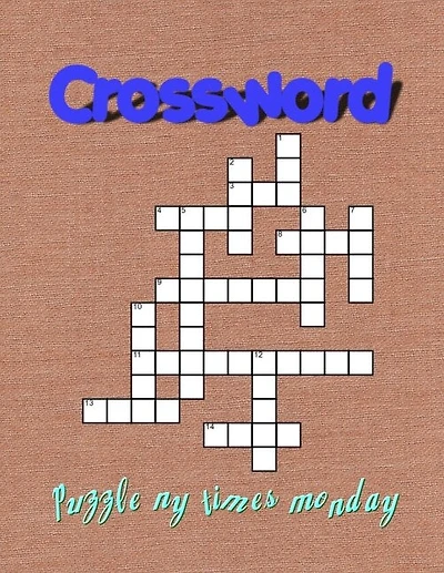 Crossword Puzzle Ny Times Monday: Criss Cross Word Puzzle Books, Puzzle Book Brain Games For Every Day, Light & Fun! Easy Puzzles And