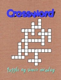 Crossword Puzzle Ny Times Monday: Criss Cross Word Puzzle Books, Puzzle Book Brain Games For Every Day, Light & Fun! Easy Puzzles And
