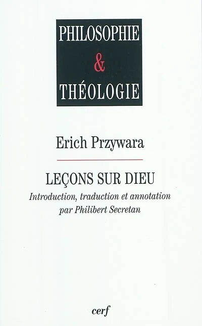 Leçons sur Dieu : paroles et figures d'éternité: paroles et figures d'éternité