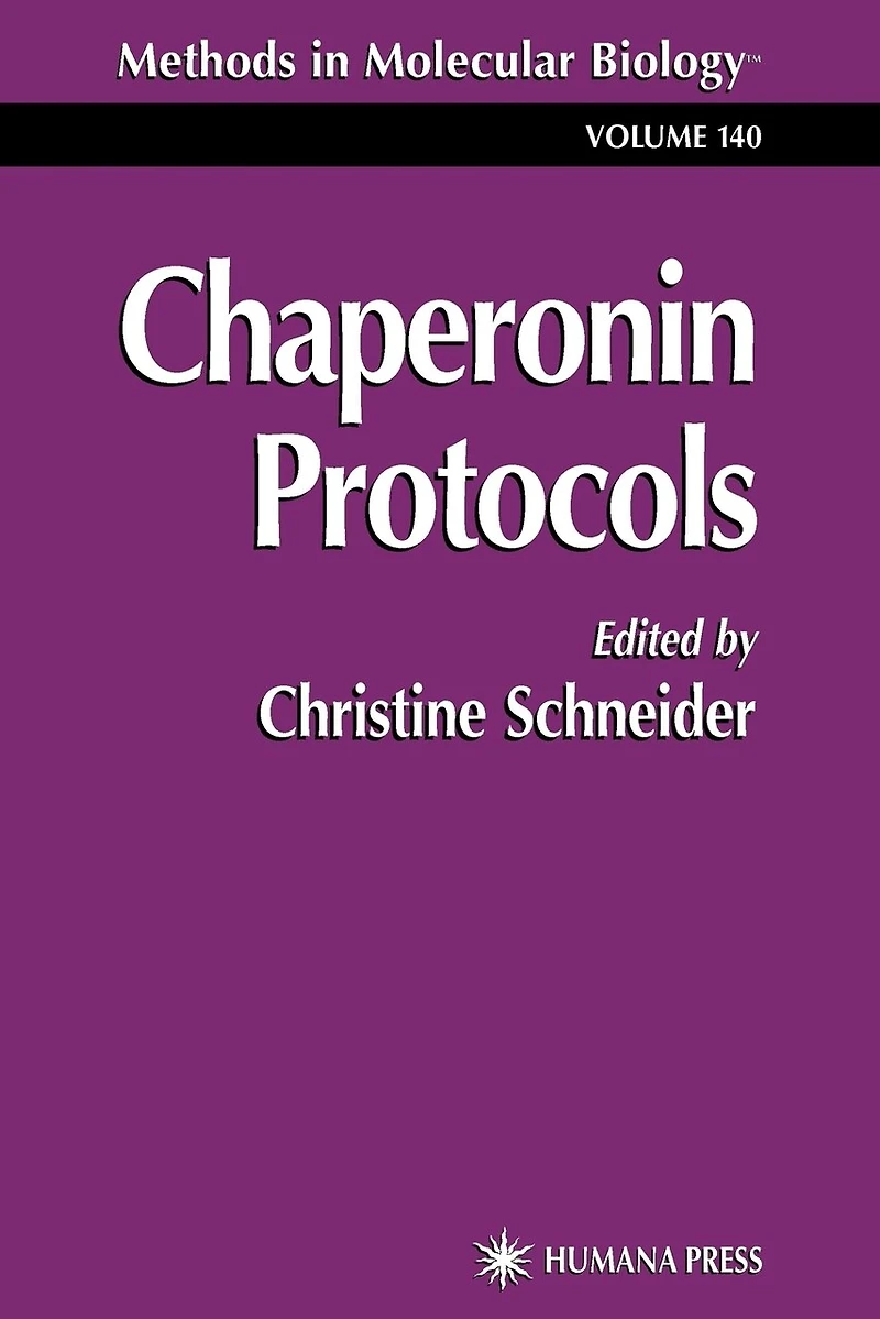 Chaperonin Protocols