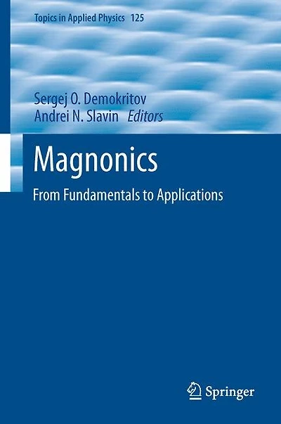 Magnonics: From Fundamentals to Applications