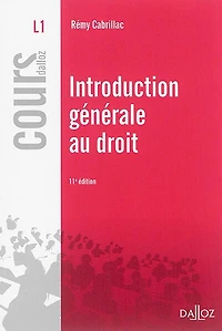Introduction générale au droit