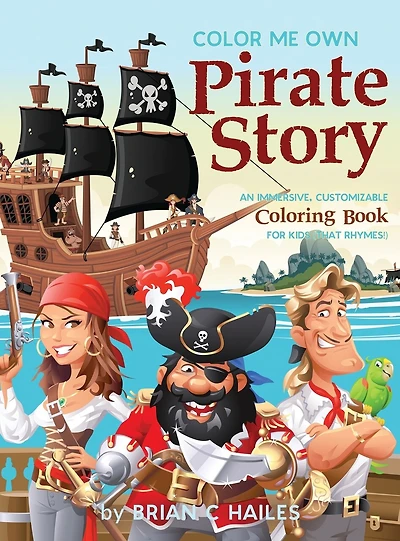 Color Me Own Pirate Story: An Immersive