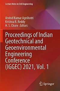 Proceedings of Indian Geotechnical and Geoenvironmental Engineering Conference (IGGEC) 2021, Vol. 1