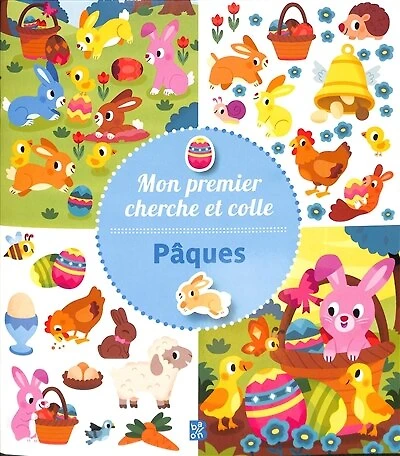 Pâques: mon premier cherche et colle