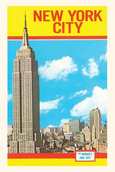 Vintage Journal New York City, The World's Fun City