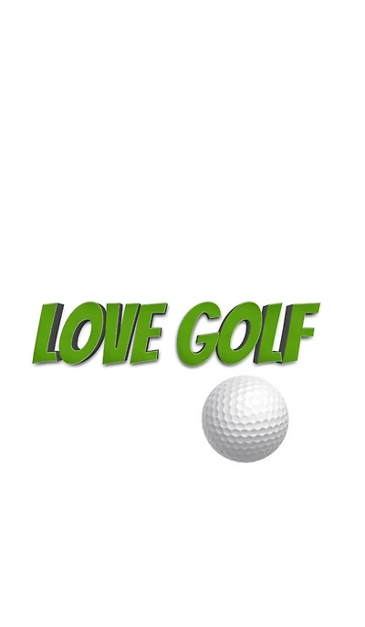 love Golf Journal Sir Michael Huhn designer edition: blank edition