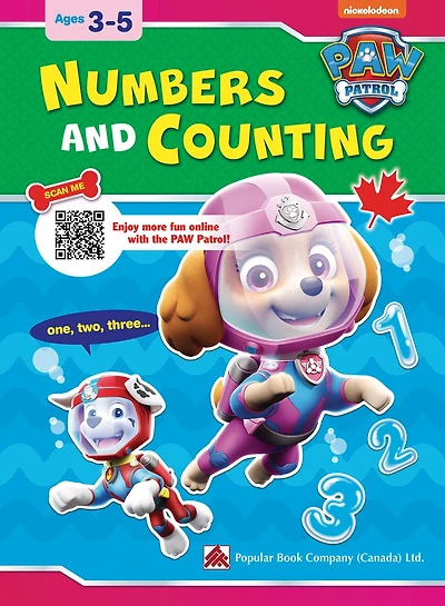 Paw Patrol: Numbers And Counting: Ages 3-5