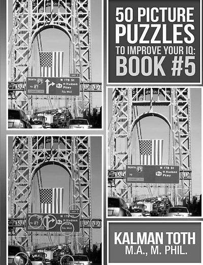 50 Picture Puzzles to Improve Your IQ: Book #5