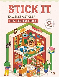 Tiny bookshops: 10 scènes à sticker