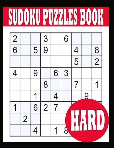 Sudoku Puzzle Book: Hard Sudoku Puzzle Book including Instructions and answer keys - Sudoku Puzzle Book for Adults