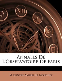 Annales De L'observatoire De Paris